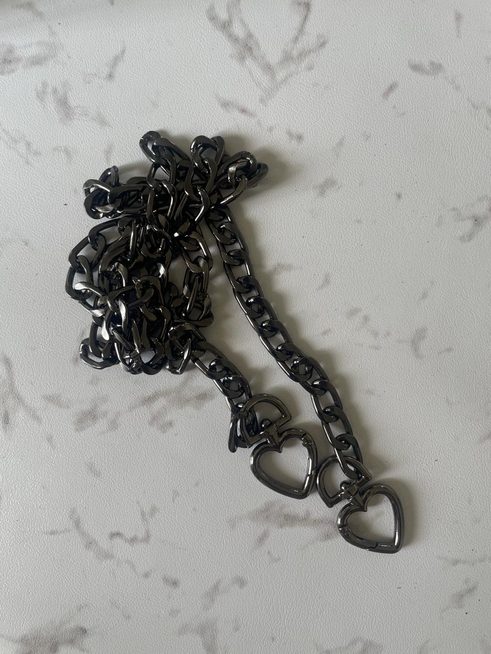 Cropped Faux leather Jacket